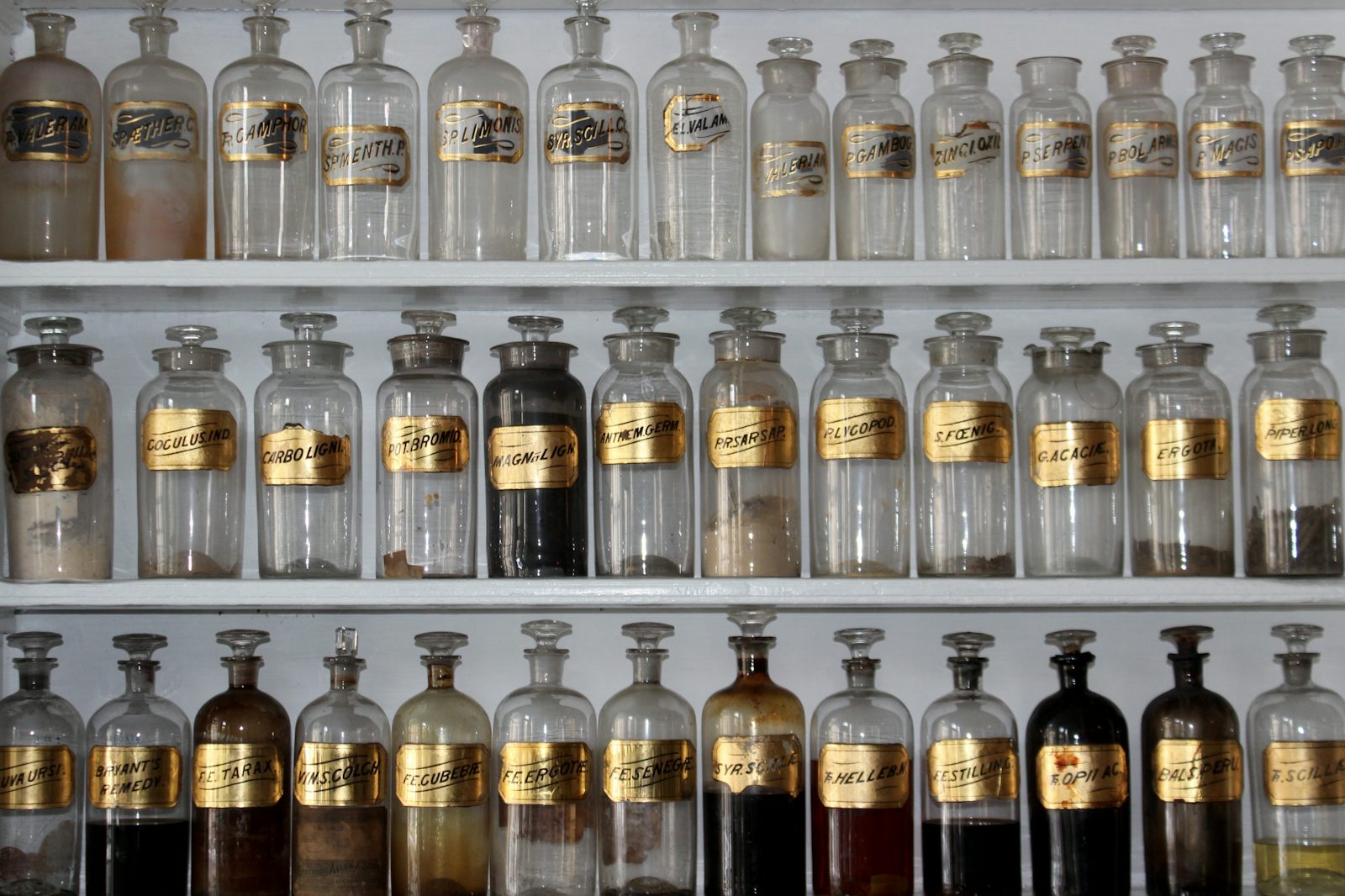 Apothecary jars